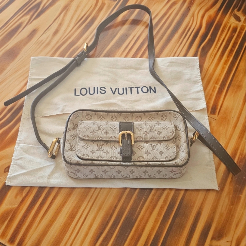Louis Vuitton Beige Monogram Crossbody Bag